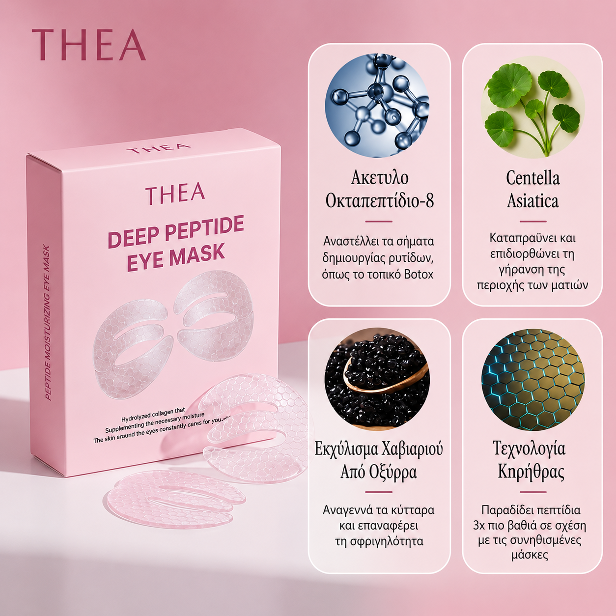 Thea Deep Peptide Collagen Eye Mask